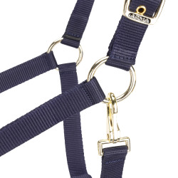 Licol réglable Shires Arma Marine Bleu marine Licol réglable Shires Arma Marine Bleu marine