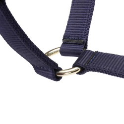 Licol réglable Shires Arma Marine Bleu marine Licol réglable Shires Arma Marine Bleu marine