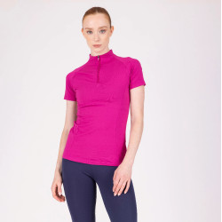 T‑shirt technique équitation Aubrion React manches courtes