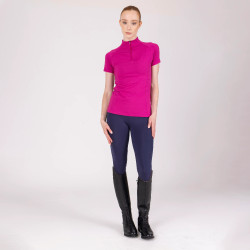 T‑shirt technique équitation Aubrion React manches courtes