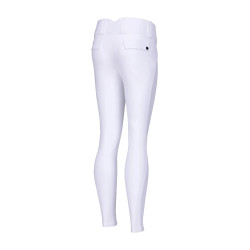Pantalon d'équitation Optima MX jeune cavalier Shires Aubrion Blanc Pantalon d'équitation Optima MX jeune cavalier Shires Aubrion Blanc