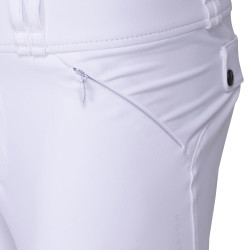 Pantalon d'équitation Optima MX jeune cavalier Shires Aubrion Blanc Pantalon d'équitation Optima MX jeune cavalier Shires Aubrion Blanc