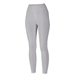 Legging d'équitation Hudson fille Shires Aubrion Blanc