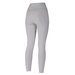 Legging d'équitation Hudson fille Shires Aubrion Blanc