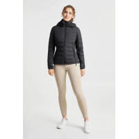 Veste hybride femme Horze Rochele Black oyster Blanc