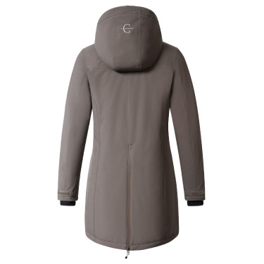Parka AH26 femme Covalliero Milky chocolate Gris