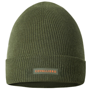 Bonnet tricoté AH26 Covalliero Vert forêt