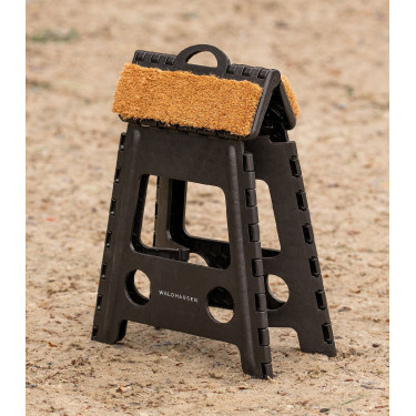 Marchepied pliable avec tapis en fibre de coco Waldhausen
