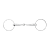 Mors de filet creux pour poney brisure simple Waldhausen Mors de filet creux pour poney brisure simple Waldhausen