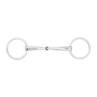 Mors de filet pour poney brisure simple Waldhausen