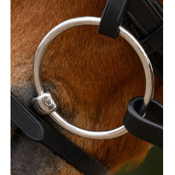 Mors de filet pour poney brisure simple Waldhausen