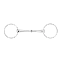Mors de filet ergonomique brisure simple Waldhausen