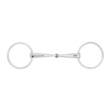 Mors de filet ergonomique brisure simple Waldhausen