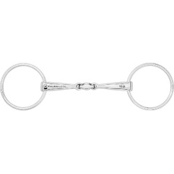 Mors de filet ergonomique brisure double Waldhausen