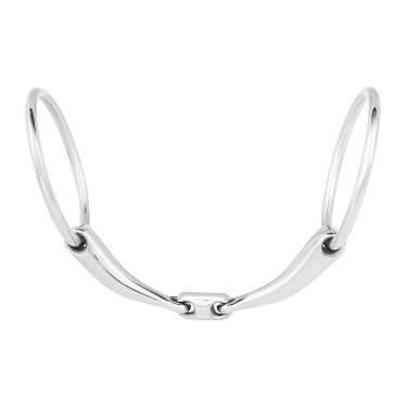 Mors de filet ergonomique brisure double Waldhausen