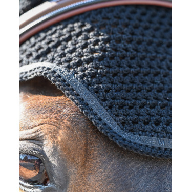 Bonnet GEM Mesh court Noir / noir