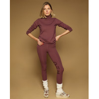 Legging Manhattan GEM Lie de vin Bordeaux Legging Manhattan GEM Lie de vin Bordeaux