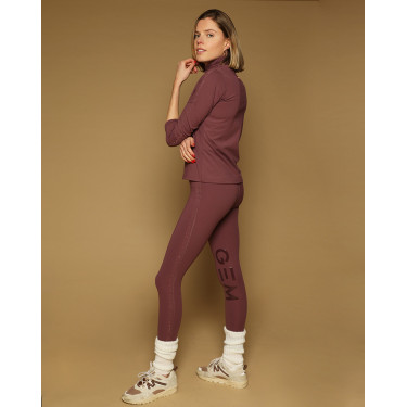 Legging Manhattan GEM Lie de vin Bordeaux Legging Manhattan GEM Lie de vin Bordeaux