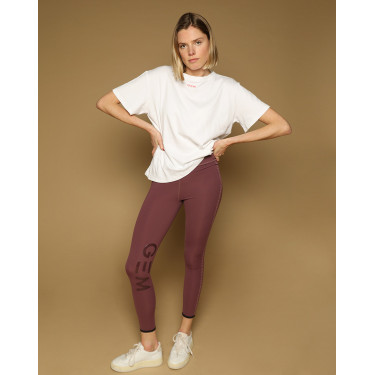 Legging Manhattan GEM Lie de vin Bordeaux Legging Manhattan GEM Lie de vin Bordeaux