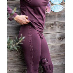 Legging Manhattan GEM Lie de vin Bordeaux Legging Manhattan GEM Lie de vin Bordeaux