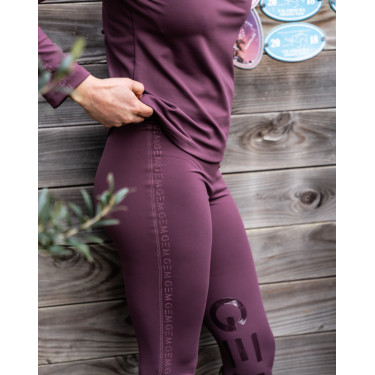 Legging Manhattan GEM Lie de vin Bordeaux Legging Manhattan GEM Lie de vin Bordeaux