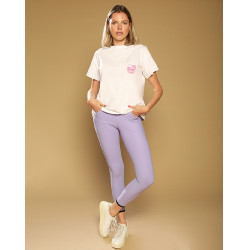 Pantalon GEM John Lilas Bleu