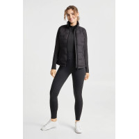 Veste sans manches matelassé chauffant femme Horze Aloise String beige