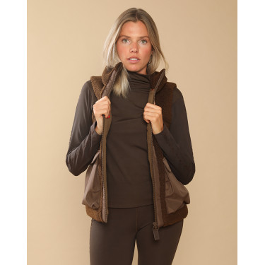 Veste molletonée Charlie GEM Chocolat Marron