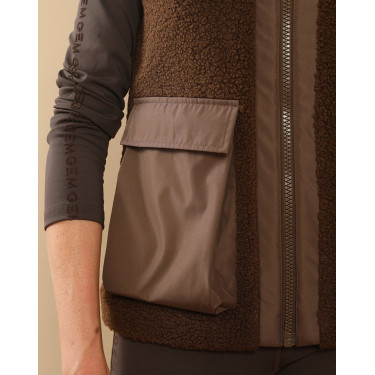 Veste molletonée Charlie GEM Chocolat Marron