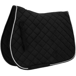 Tapis de selle d'équitation en velours Riding World