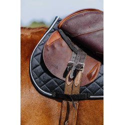 Tapis de selle d'équitation en velours Riding World