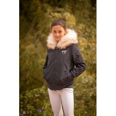 Bombers Eden by PL Lyon - Blouson d'équitation Iconique pour Enfant