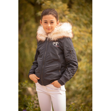 Bombers Eden by PL Lyon - Blouson d'équitation Iconique pour Enfant