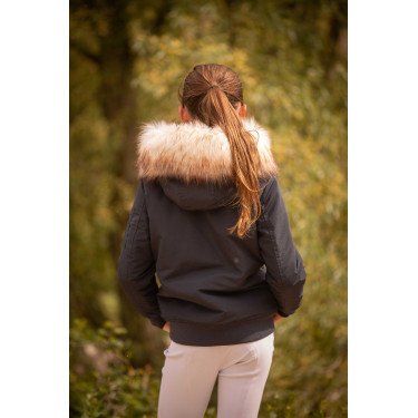 Bombers Eden by PL Lyon - Blouson d'équitation Iconique pour Enfant