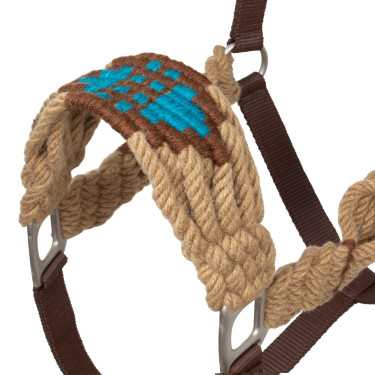 Licol en mohair motif native Pool's