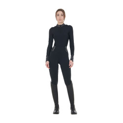Polo technique d’entraînement pour femme avec strass Equestro