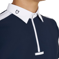 Polo homme concours coupe slim manches courtes Equestro homme Polo homme concours coupe slim manches courtes Equestro homme