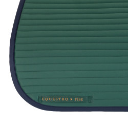Tapis de dressage avec logo brodé Equestro X Fise 100 Tapis de dressage avec logo brodé Equestro X Fise 100