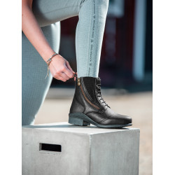 Boots d’équitation à zip latéral Veganza Mountain Horse Noir Boots d’équitation à zip latéral Veganza Mountain Horse Noir