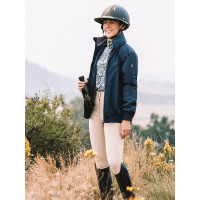 Blouson bomber matelassé Galaxy Mountain Horse femme Noir