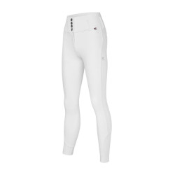 Pantalon Kingsland full grip taille haute femme KLKhloe X-Shape Blanc