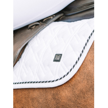 Tapis de selle Mountain Horse Blanc Tapis de selle Mountain Horse Blanc