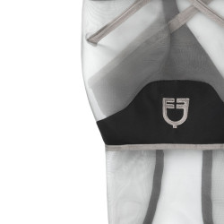 Masque anti-mouches intégral avec logo Equestro