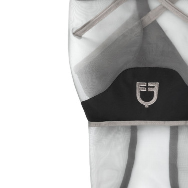 Masque anti-mouches intégral avec logo Equestro