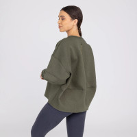 Sweat-shirt Aubrion React Khaki Kaki