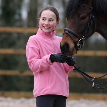 Polaire d’hiver Aubrion React  jeune cavalier