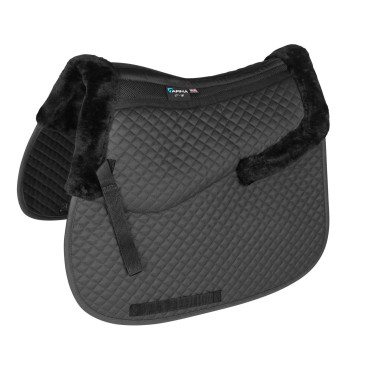 Tapis de selle Arma demi-doublé Noir Tapis de selle Arma demi-doublé Noir