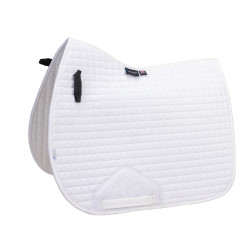 Tapis de selle en coton Arma Deluxe Blanc Tapis de selle en coton Arma Deluxe Blanc