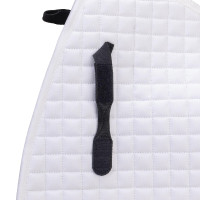Tapis de selle en coton Arma Deluxe Blanc