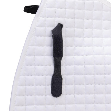 Tapis de selle en coton Arma Deluxe Blanc Tapis de selle en coton Arma Deluxe Blanc